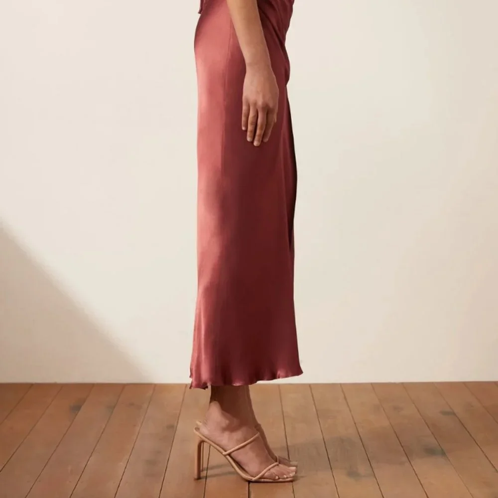 Shona Joy Thalia Gathered Square Neck Midi Dress - Picture 5 of 13
